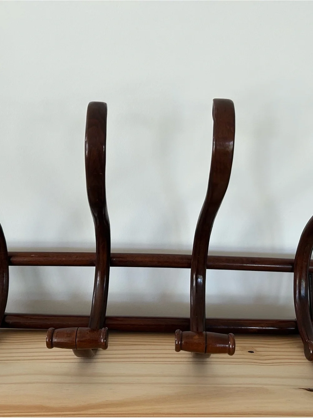 Thonet Beech wall coat rack